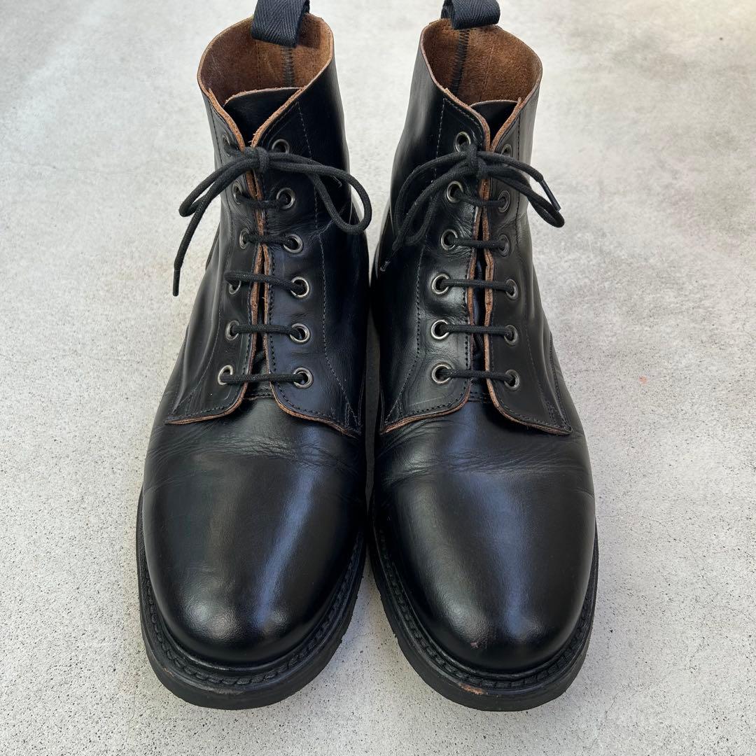 SOLOVAIR 6 EYE DERBY BOOTS UK10 英国製