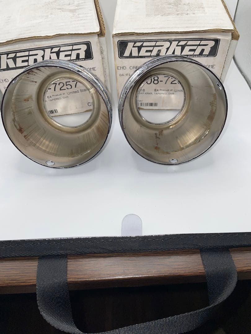 カーカーマフラー用エンドキャップ　テーパード　2個セット