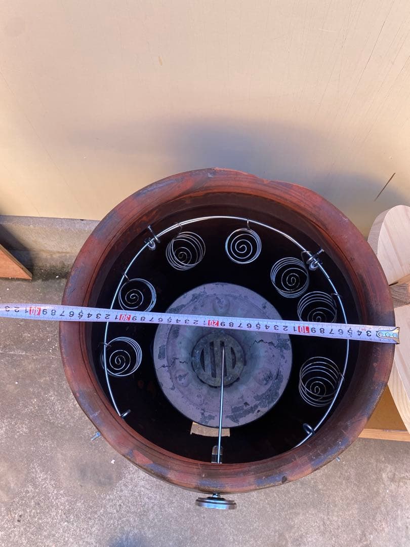 本格壺焼き芋の壺　フルセット　カケあり