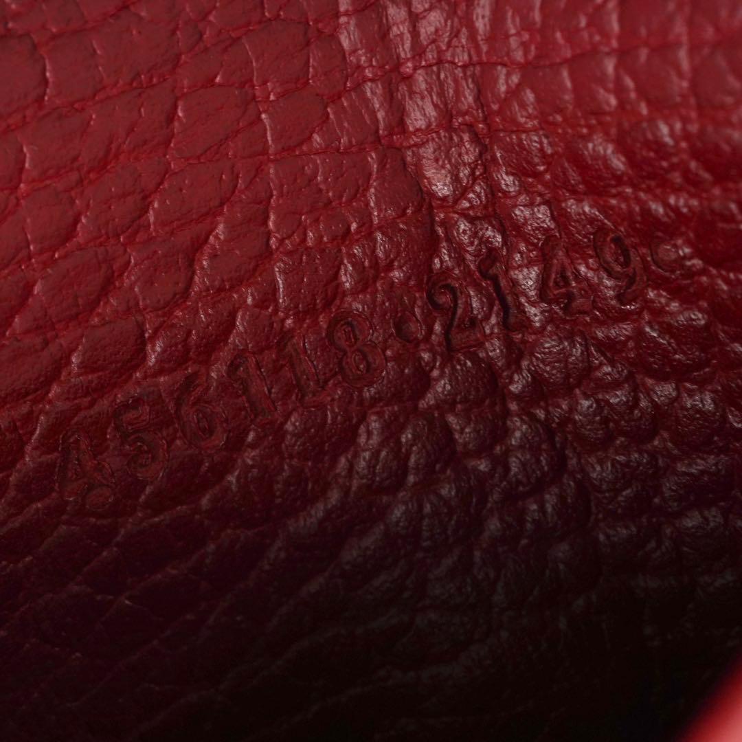 ✨専用✨　GUCCI キーケース　キーリング　マーモン　6連　GG レッド