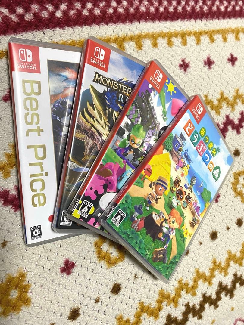 【最終値下げ】Switch ソフト 4種