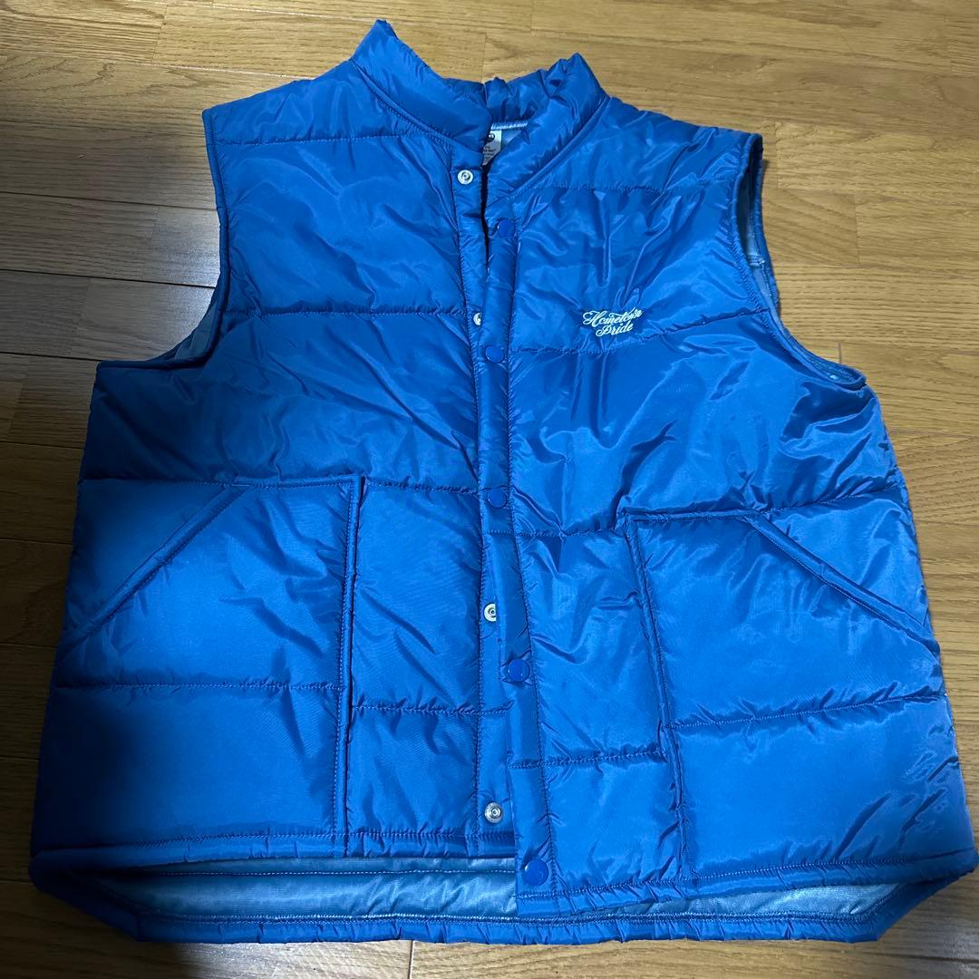 TOKYO INDIANS MC ダウンベスト 青