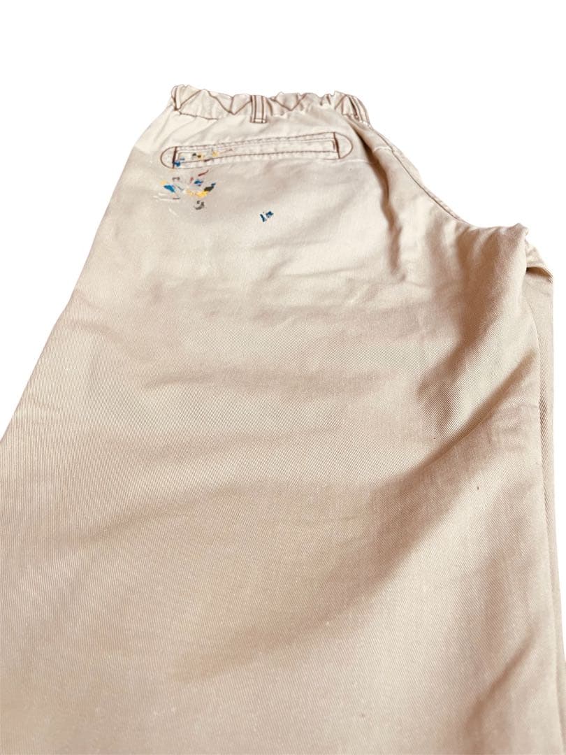 ナンバーナイン 08AW ペンキ加工チノ ポートランド期 キムタク 木村拓哉着