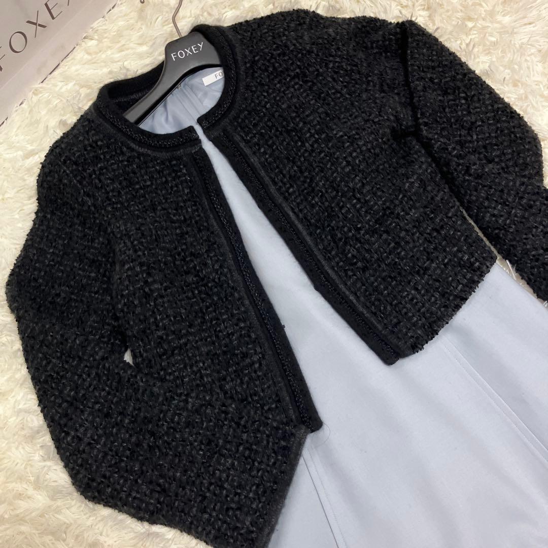 フォクシー軽くて暖かなカシミヤ高騰jk42 158000♡カシミヤ高騰中