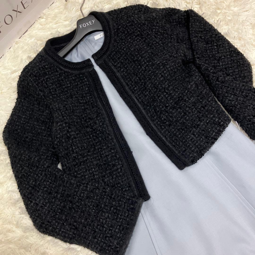 フォクシー軽くて暖かなカシミヤ高騰jk42 158000♡カシミヤ高騰中