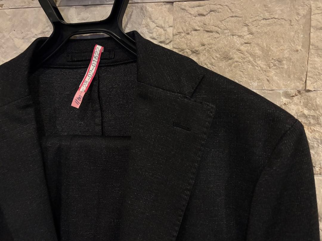 美品 秋物 Barneys New York セットアップ ブラック サイズ50