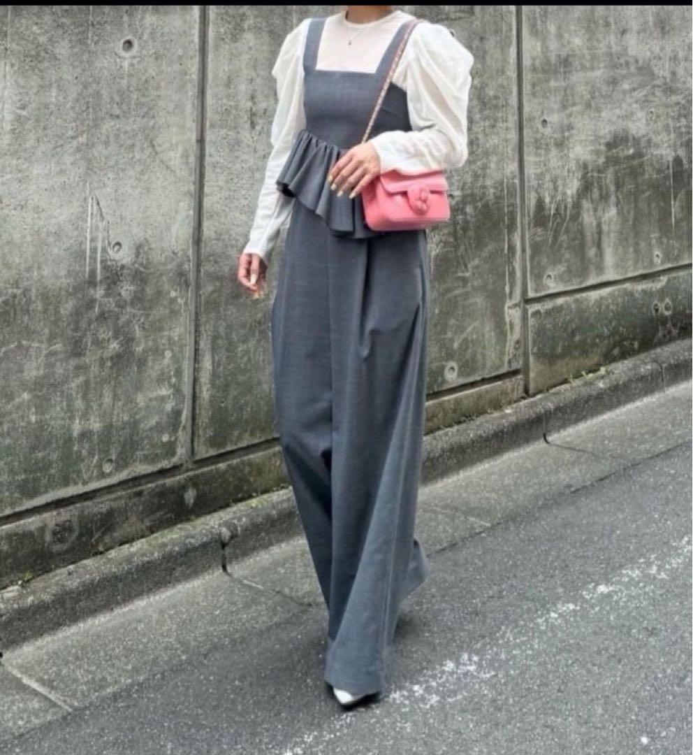 値下げ♡cygne シーニュ　フリルオールインワン