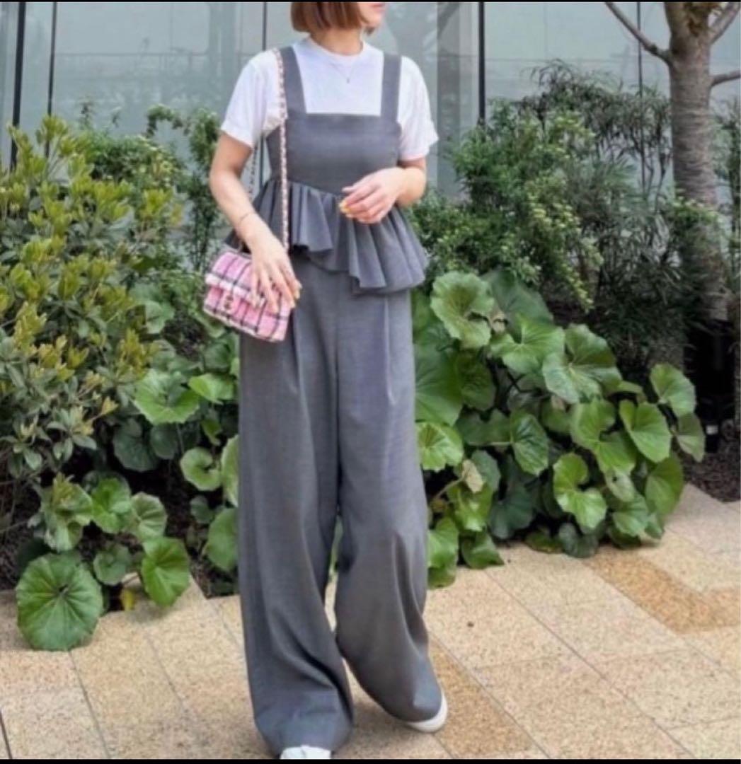 値下げ♡cygne シーニュ　フリルオールインワン