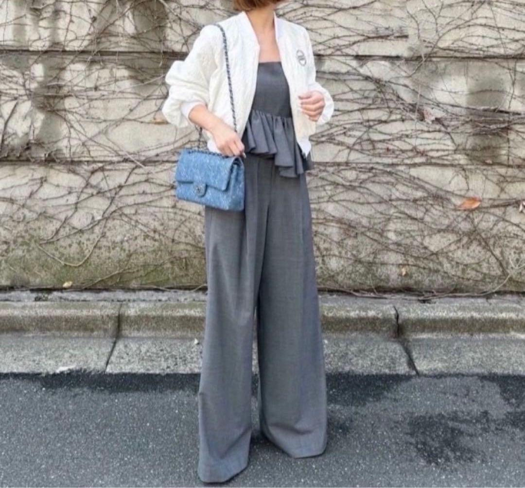 値下げ♡cygne シーニュ　フリルオールインワン