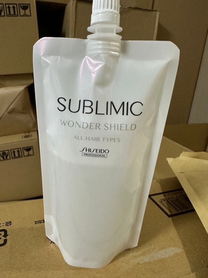 資生堂プロ サブリミック サロンソリューション ワンダーシールド 110ml❌8