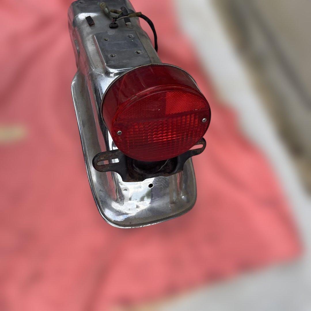 Z1 Z2 純正　リアフェンダー　テールランプ付き　ヤレ　18