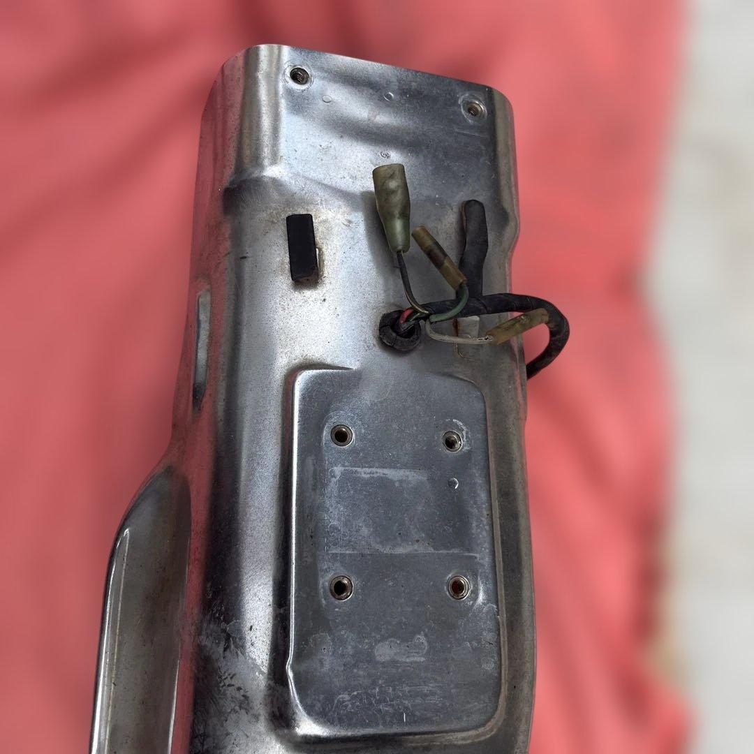 Z1 Z2 純正　リアフェンダー　テールランプ付き　ヤレ　18