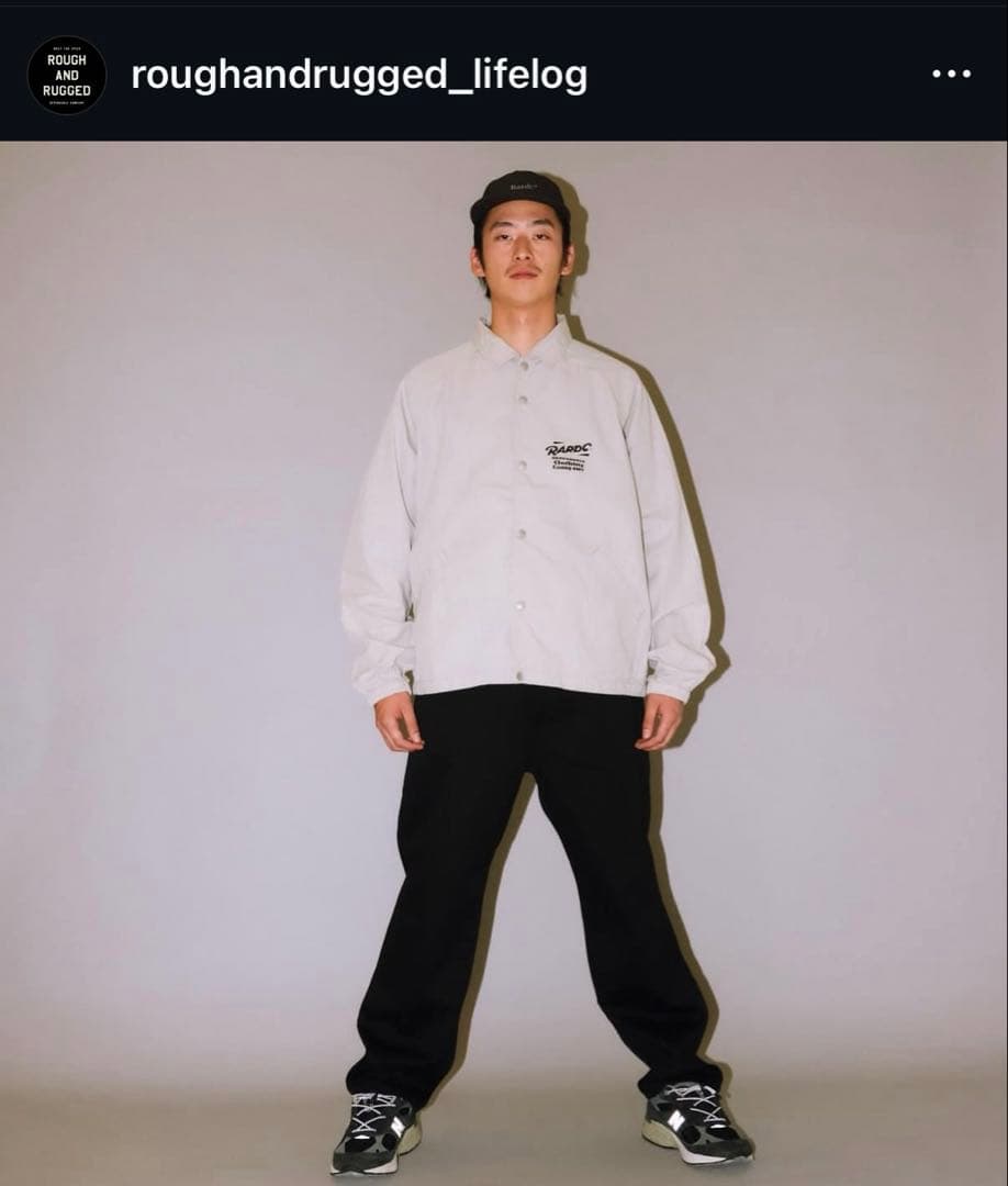 ROUGH AND RUGGED / BANKS Sサイズ　ラフアンドラゲッド