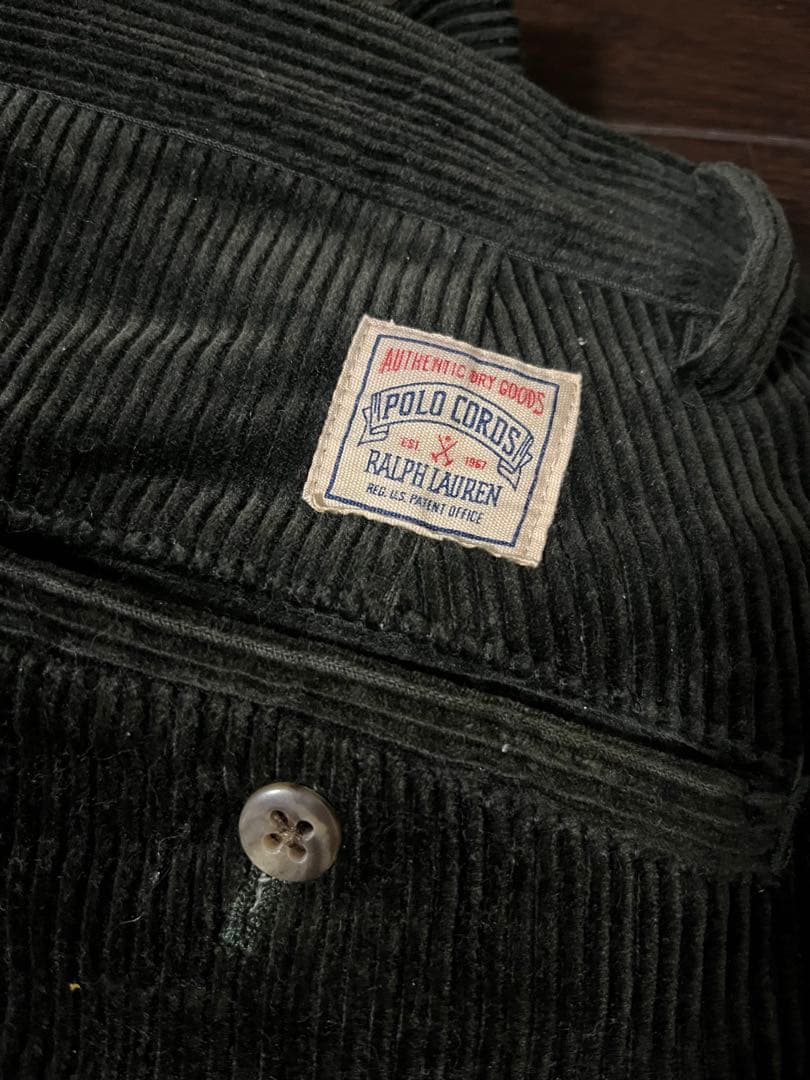 90s Polo Ralph Lauren コーデュロイパンツ 緑