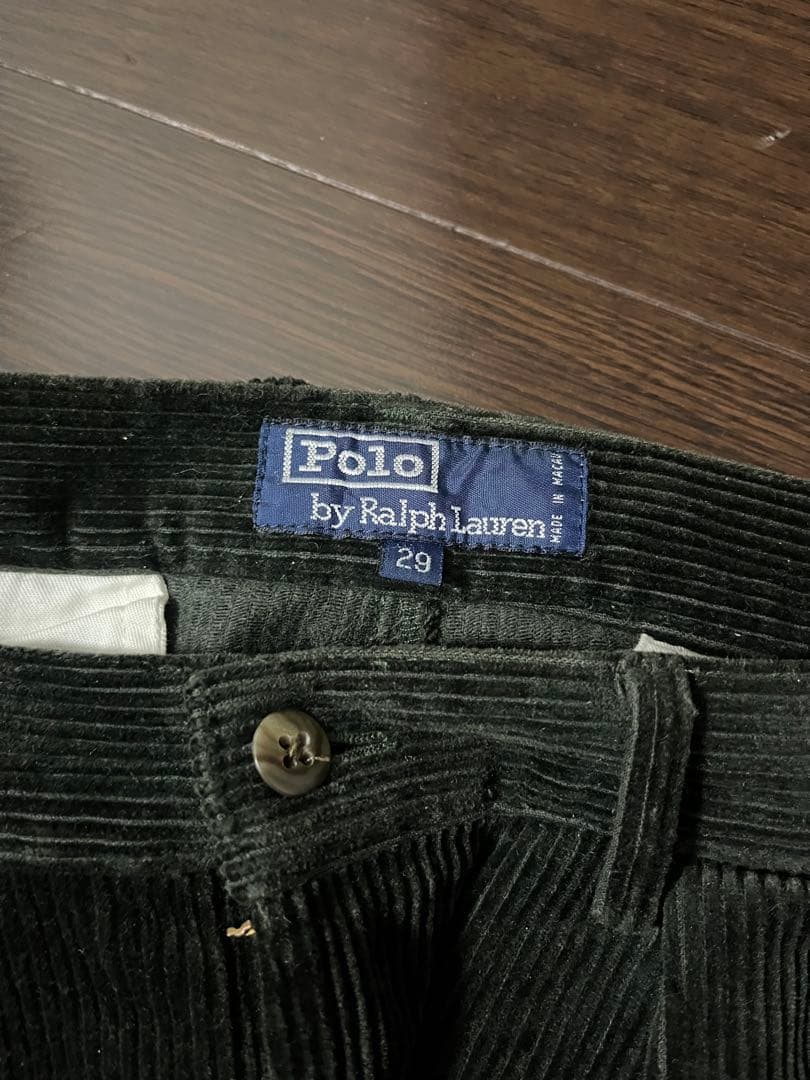 90s Polo Ralph Lauren コーデュロイパンツ 緑