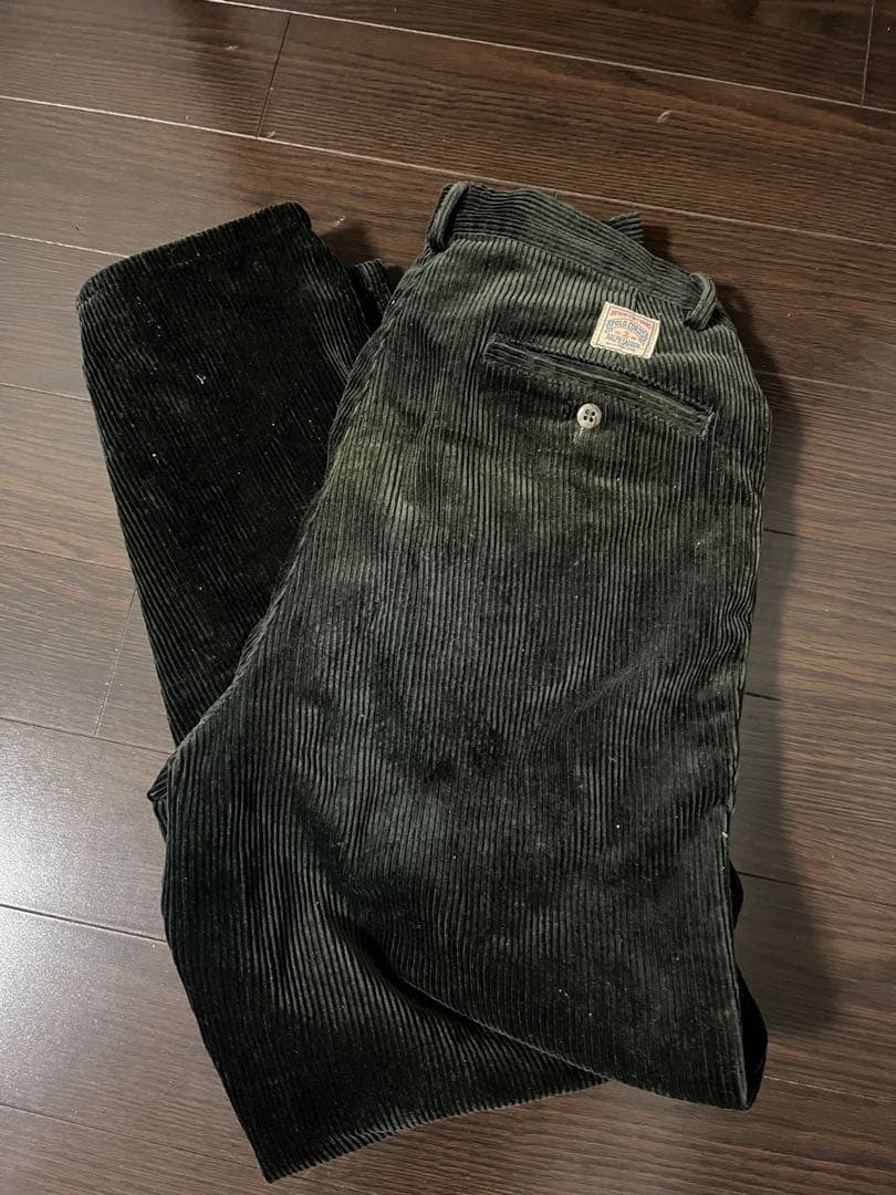 90s Polo Ralph Lauren コーデュロイパンツ 緑