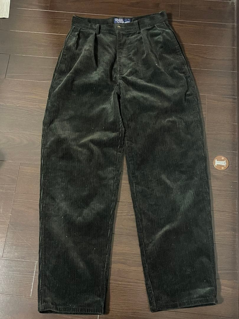 90s Polo Ralph Lauren コーデュロイパンツ 緑