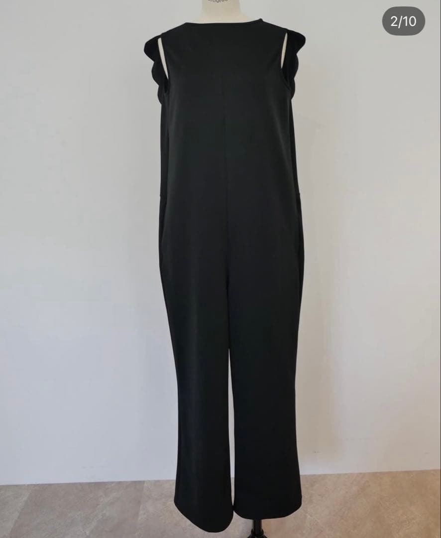 rosymonster バックスカラップオールインワン　ブラック