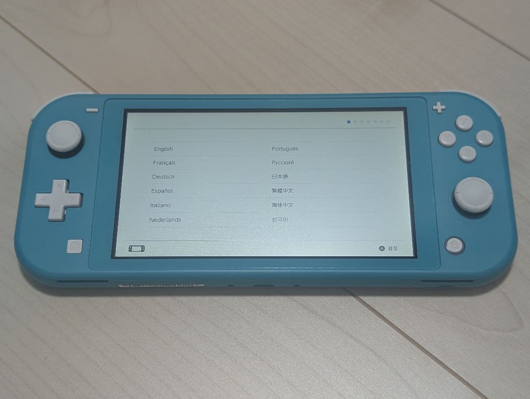 Nintendo Switch Lite ターコイズブルー 【本体+充電器+箱】