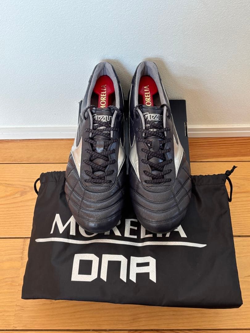 ミズノ　モレリアDNA japan 初代　26.5cm ステッチ加工あり