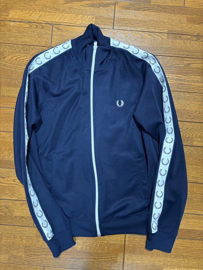 FRED PERRY ネイビー トラックジャケット