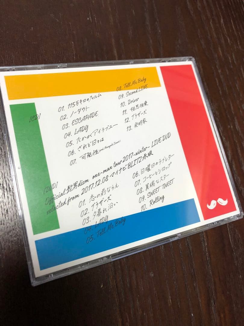 初回限定盤DVD付き 帯付き エスカパレード Official髭男dism