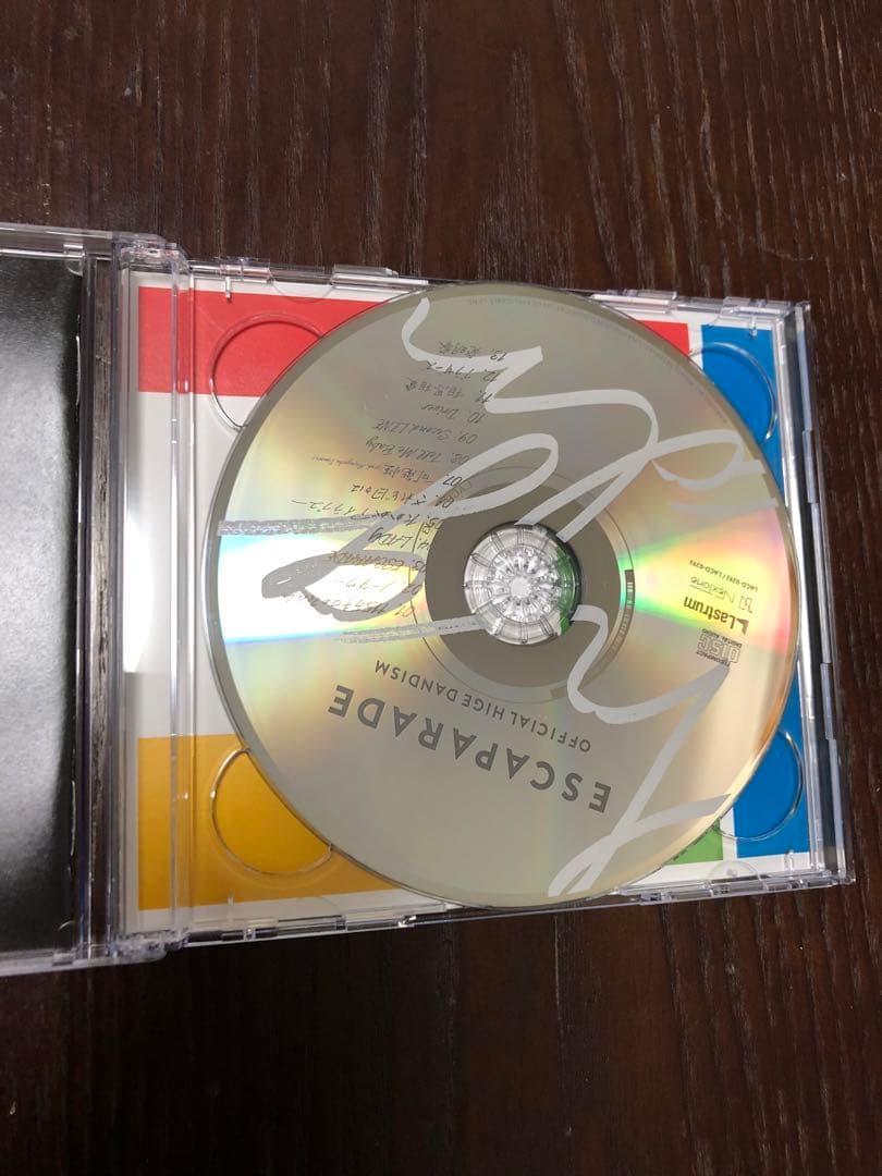 初回限定盤DVD付き 帯付き エスカパレード Official髭男dism