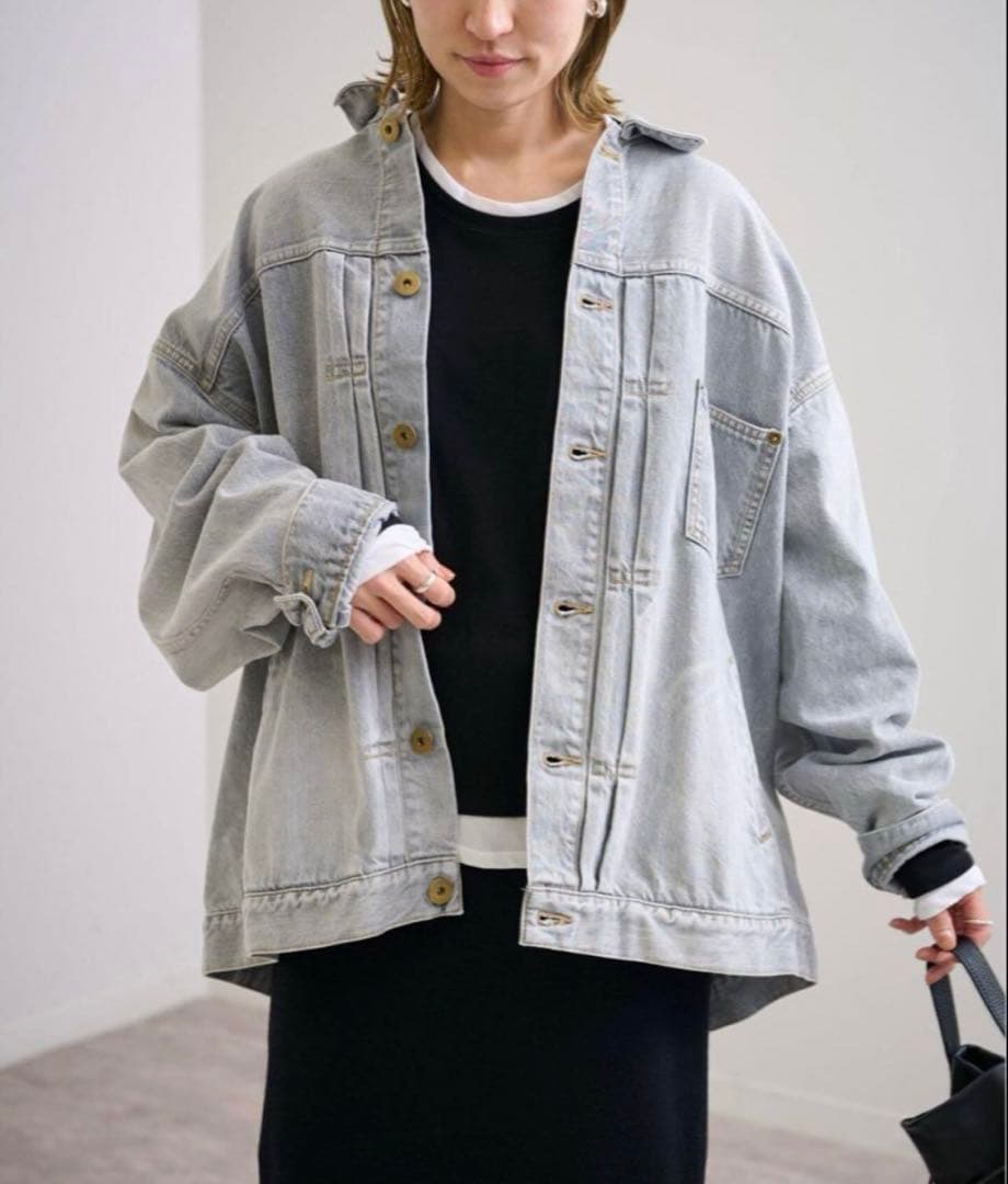 新品タグ付FRAMEWORK フレームワーク　エクストララージデニムジャケット