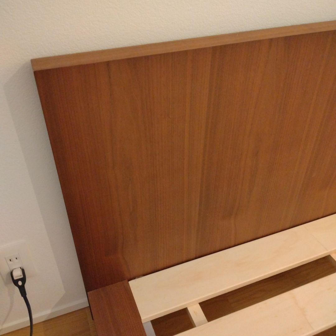 アクタス FBベッド ウォールナット クイーン 美品