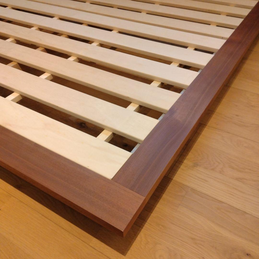 アクタス FBベッド ウォールナット クイーン 美品