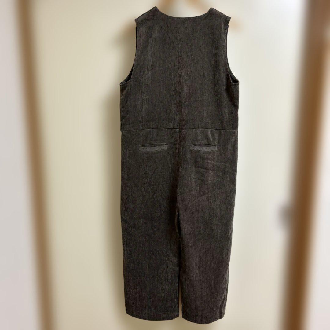 【CYAN TOKYOシアントーキョー）】スラブモール コンビベスト サロペット