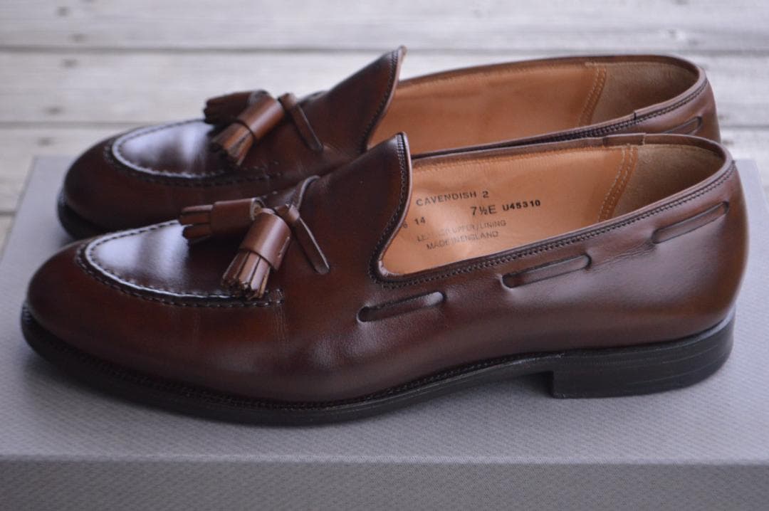 CROCKETT＆JONES　CAVENDISH2　7.5E　ダークブラウン