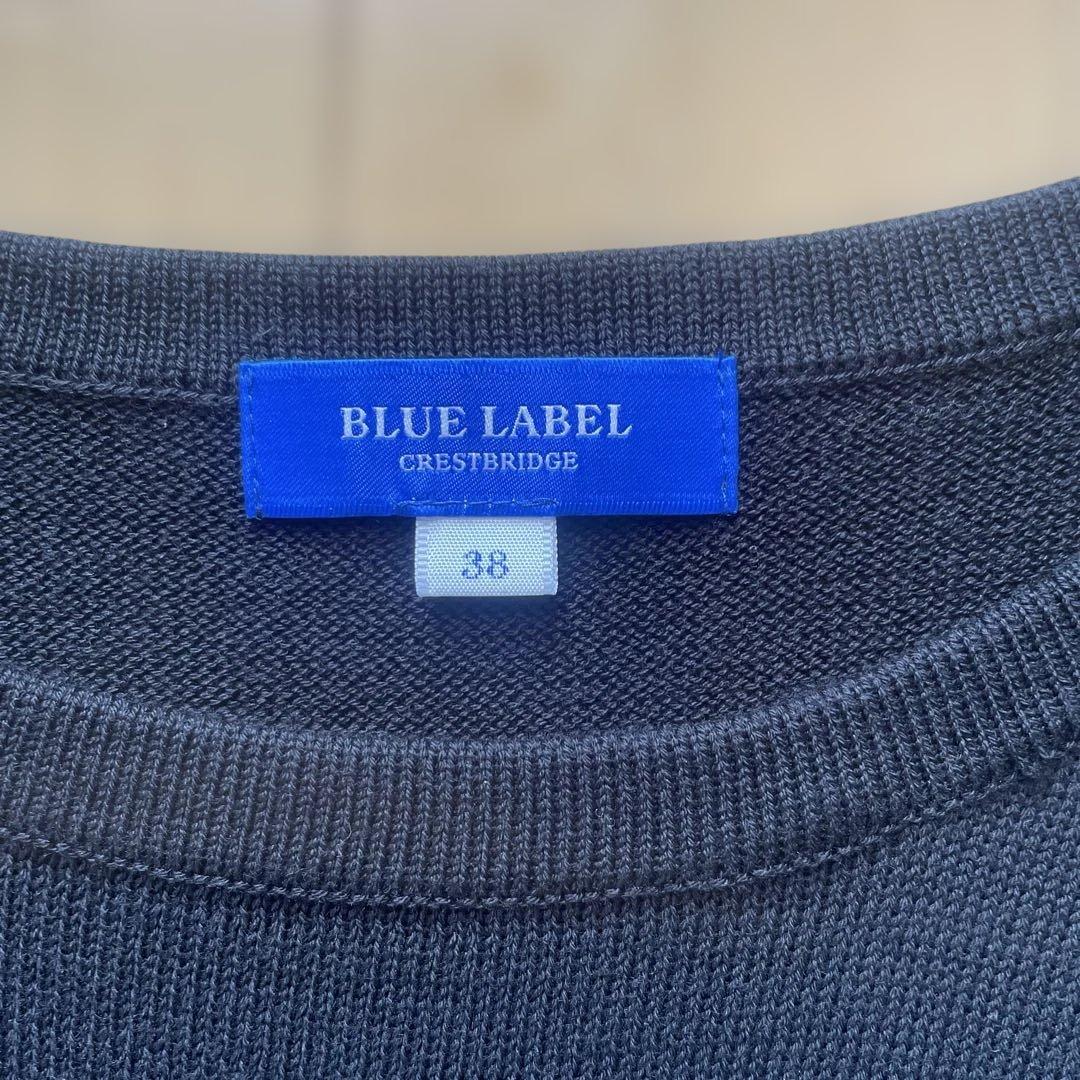 BLUE LABEL CRESTBRIDGE ブラックワンピース 38