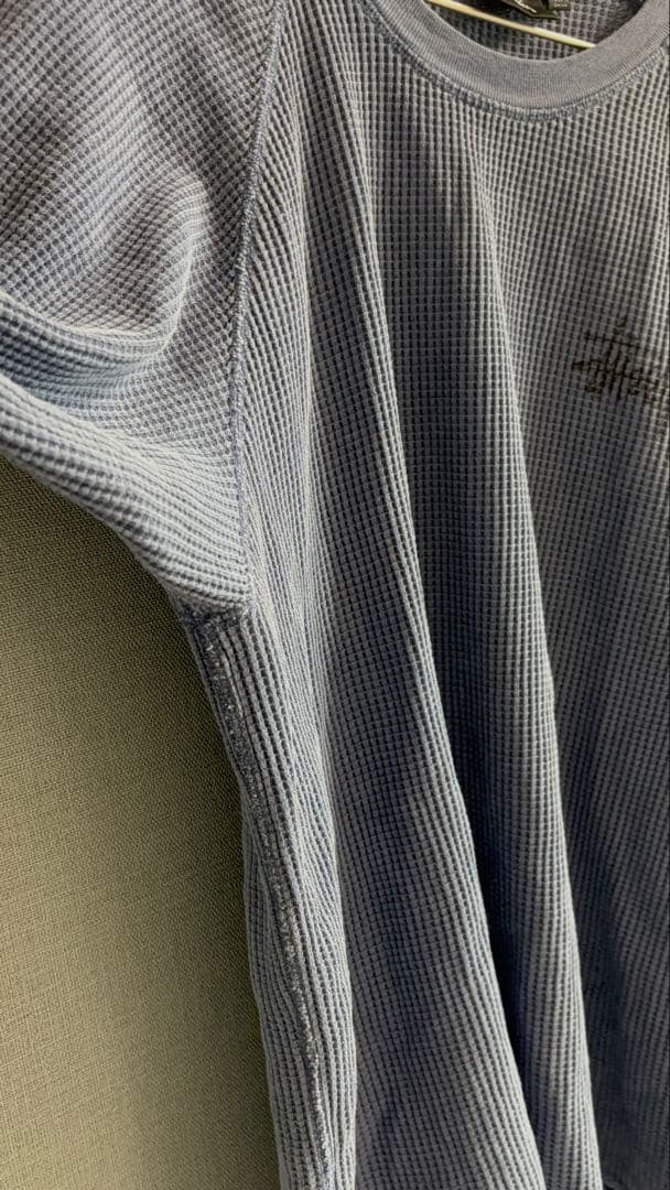 stussy thermal サーマル ロンT 長袖