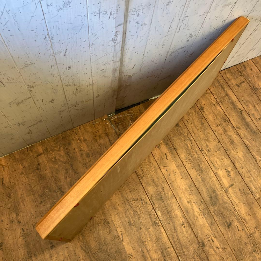 昭和レトロ 木製フレーム 赤富士 富士山 日本画 油絵 アート インテリア