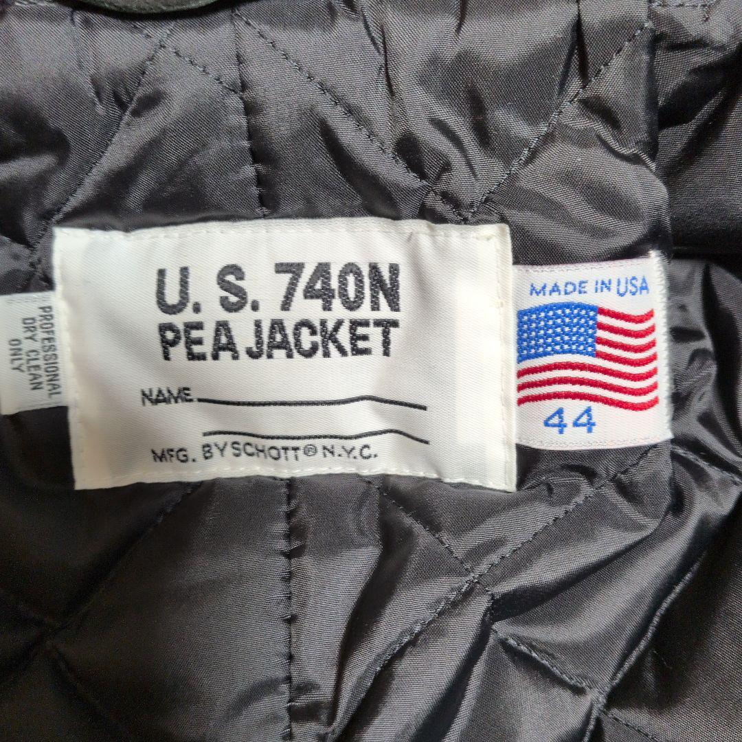 SCHOTT 740N サイズ44 ピーコート