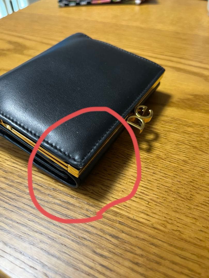 ドルチェ&ガッバーナ財布　※破れあり(必ず説明を読んだ上で検討ください。)