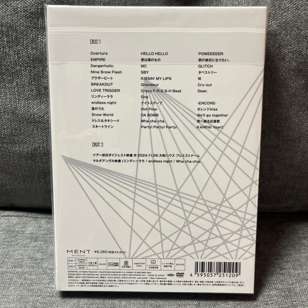 値下げ‼️ Man Dome Tour 2024 RAYS 初回 通常盤