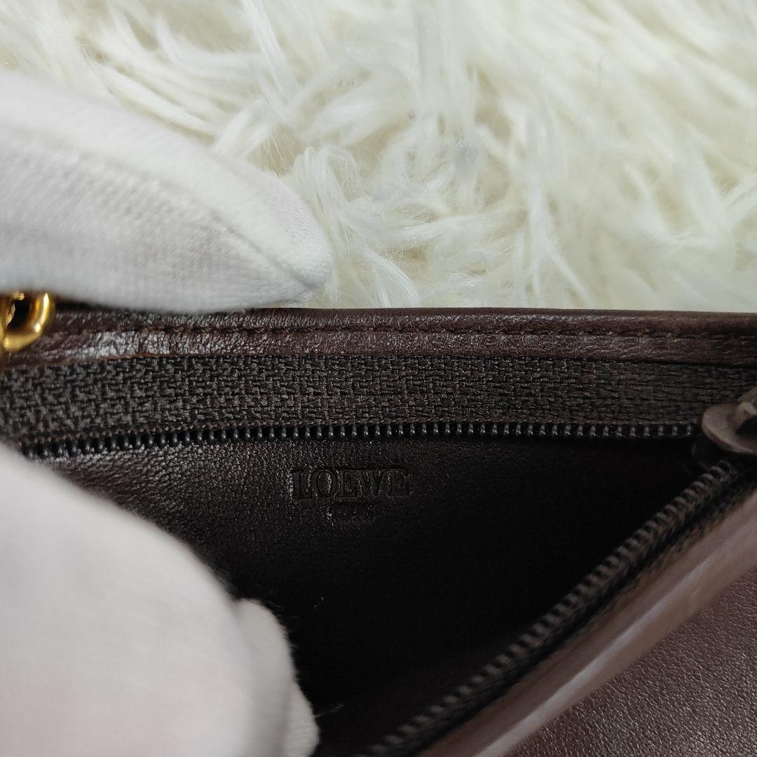 本日限定価格　LOEWE　ケース キーリング付き アナグラム ナッパレザー