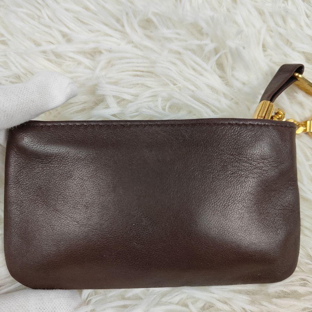 本日限定価格　LOEWE　ケース キーリング付き アナグラム ナッパレザー