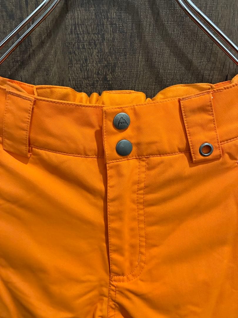 BURTON スキーウェア 上下 キッズ L 150cm オレンジ 迷彩柄