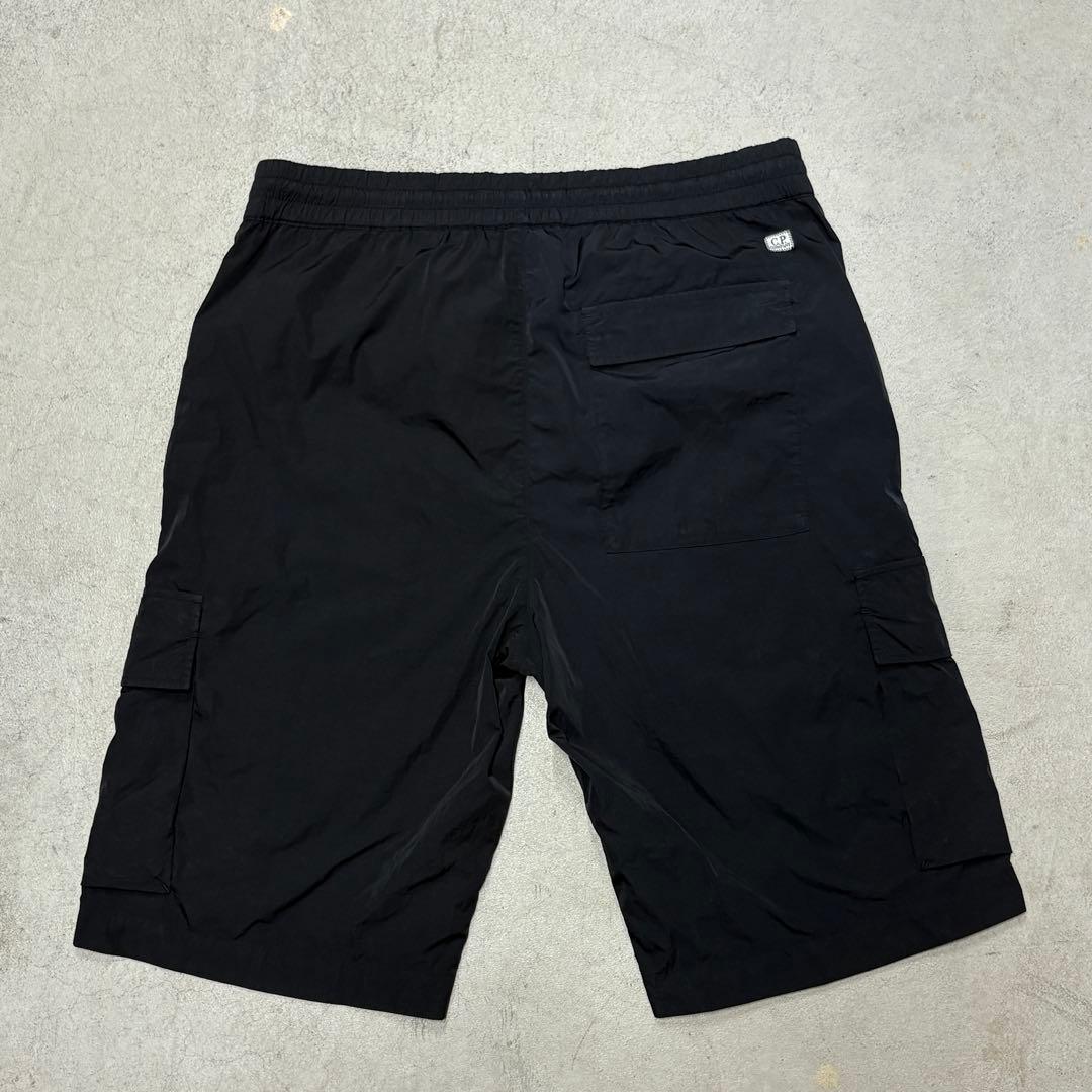 C.P.company ショーツ カーゴパンツ ナイロン 黒 48 ゴーグル