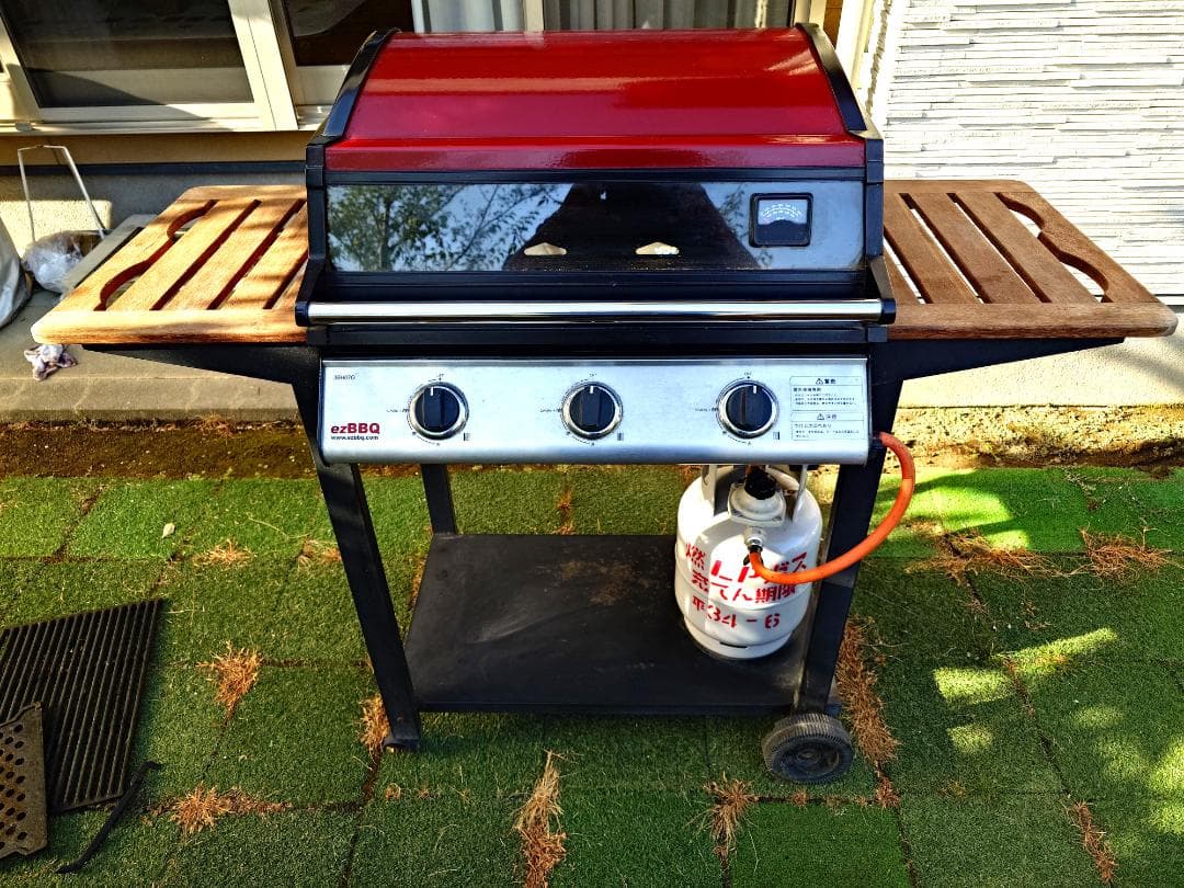 【ezBBQ グリル】3BH07G　ガスバーベキューグリル ★直接渡しのみ★