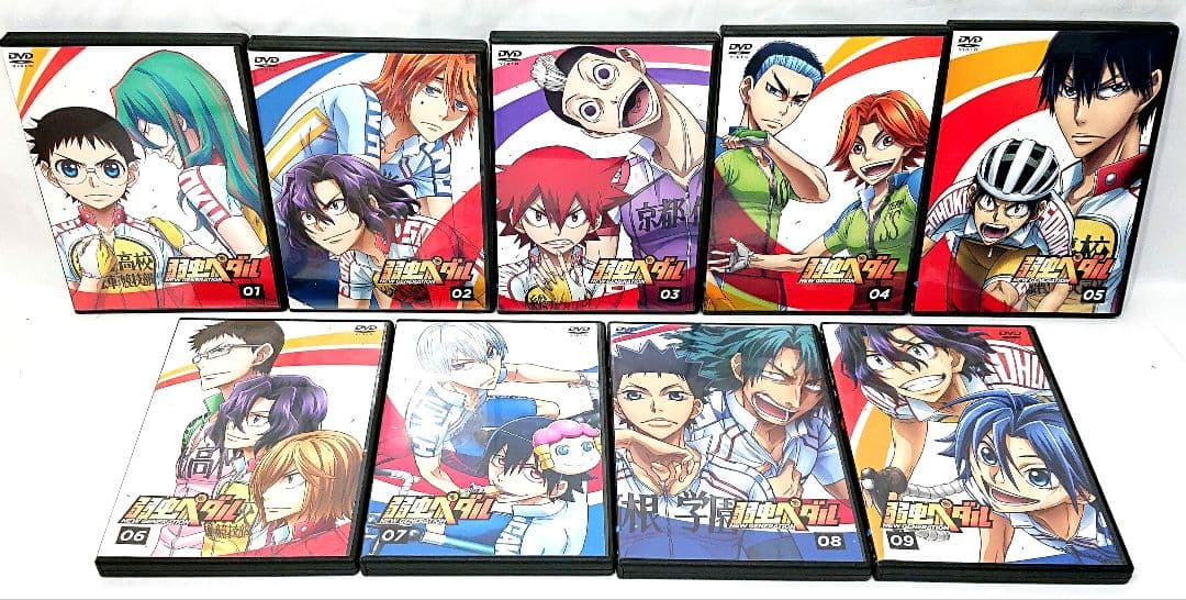 弱虫ペダル【1期～4期+5作品】DVD 全44巻