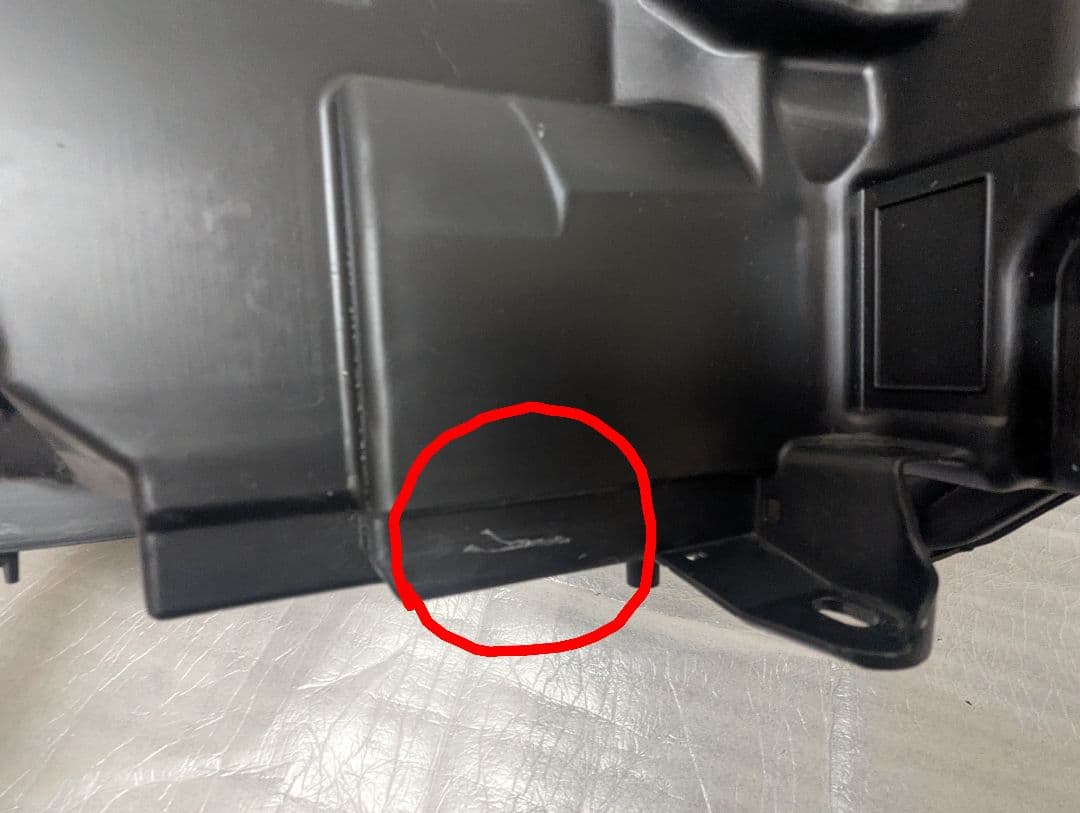 80系 ハリアー 左LEDヘッドランプユニット