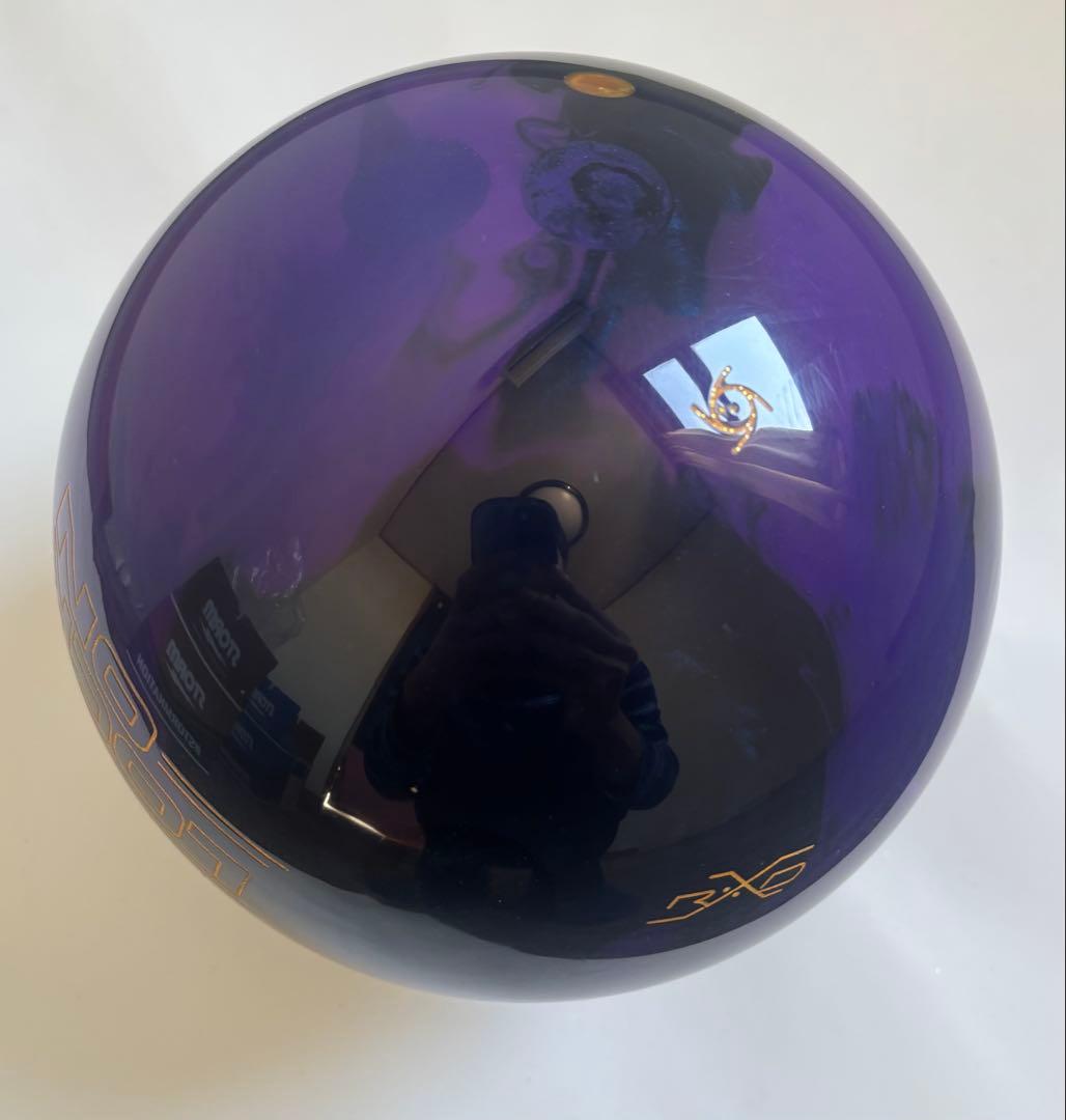 ストーム ロックオン ボウリングボール 15.2ポンド プラグ済