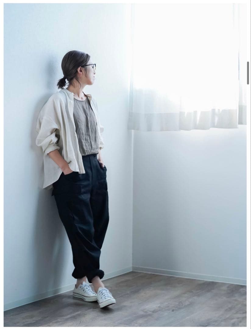 wafu リネンソロテックス パンツ好きが惚れ込む! 魔法仕掛けのカーゴパンツ※