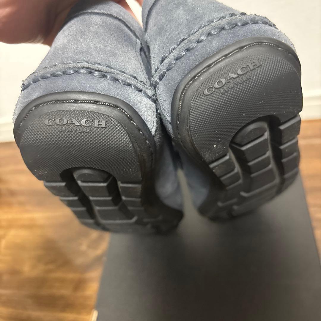 てつ　コーチ　ドライビングシューズ　26cm EUR42 ネイビー