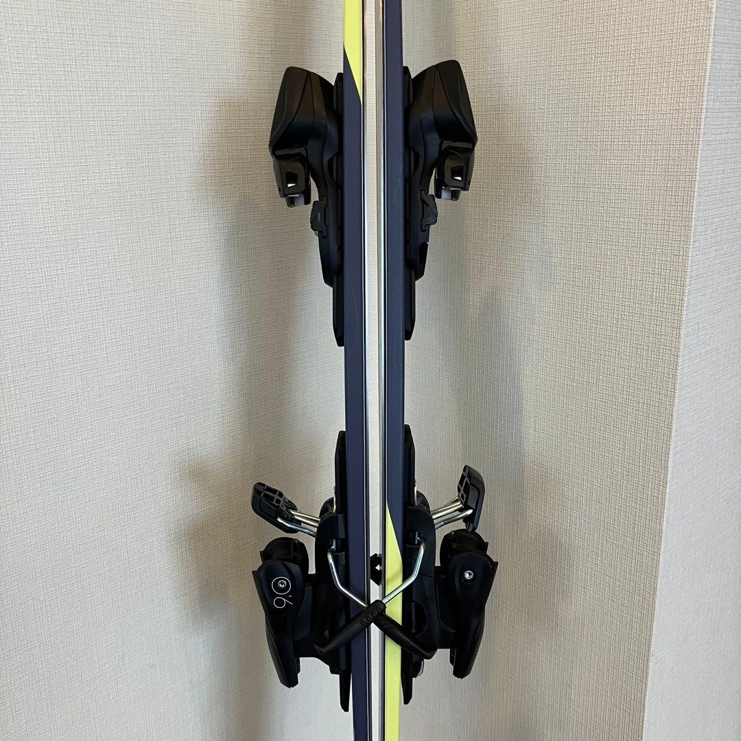 Hart スキー板 160cm グレー/イエロー ビンディング付き ハート