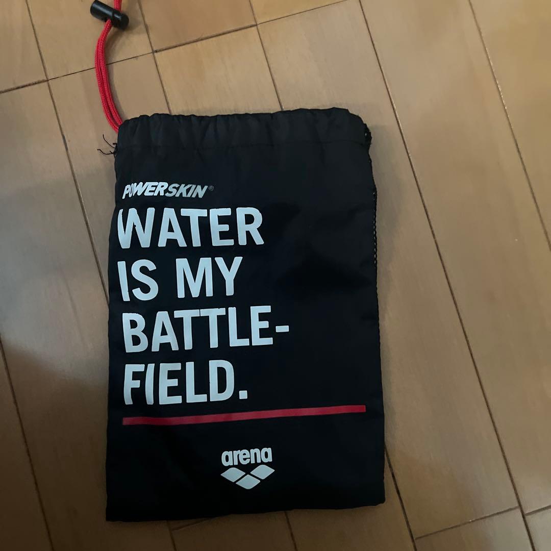 arena パワースキン シリコンキャップ　付属袋セット！